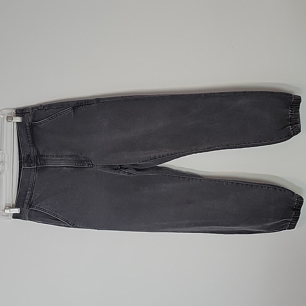 EXPRESS Gray Jogger Jeans Super high rise